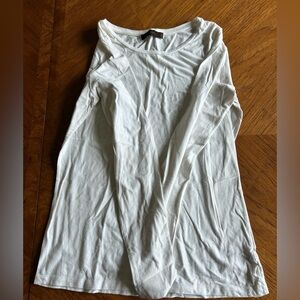 The Limited white Sleeveless T-Shirt Top